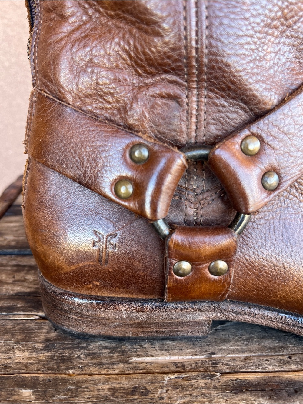 Frye Phillip harness tall boots - Picture 2 of 13